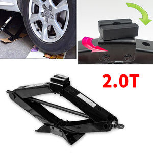 Cric à ciseaux manuel portable Cric à ciseaux hydraulique à vis pour voiture de 2 tonnes - Product Image 5