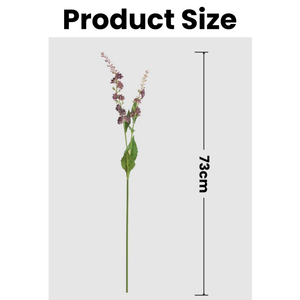 Flores de Salvia Artificial de Tela de Seda de Alta Calidad Personalizadas, Color Verde Salvia, para Decoración del Hogar y Bodas - Product Image 2