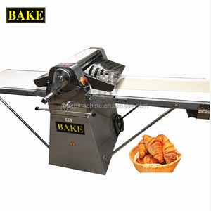 Machine à croissants de boulangerie, laminoir à pâte manuel, laminoir à pâte à pizza de table, machine à aplatir la pâte - Product Image 5
