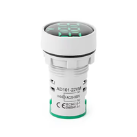 Logo personalizzabile indicatore LED interruttore a pulsante ampia tensione IP65 livello 10A Max. Corrente di plastica struttura elettronica