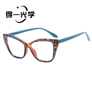 Cat Eye Glasses Pc Frame Anti Blue Light Women Fashion <b>Eyewear</b> - Product Image 2