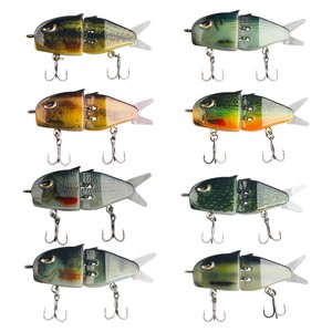 Señuelo de pesca en miniatura con forma de lápiz, de hundimiento lento, para pesca de lubina, pez mandarín, trucha, señuelos de agua media, 8 colores disponibles - Product Image 1