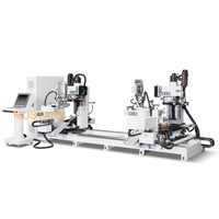 MSK2218 Machine à mortaiser automatique professionnelle à double extrémité arrondie CNC pour le travail du bois, tenonneuse pour bois massif pour chaises en bois