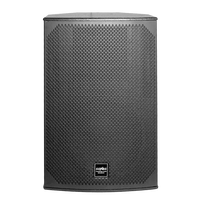 Haut-parleur mural actif pleine gamme de 10 pouces en bois durable 350W 8 Ohm - Équipement de sonorisation professionnel pour le direct