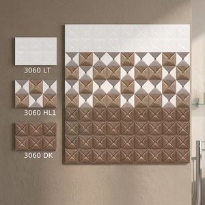 Matériau de construction commercial Céramique émaillée Turquie Carreau mural numérique 250X375mm Carreaux de murs à bas prix pour le Ghana, l'Algérie - Product Image 2