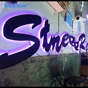 Led 3Dアクリル看板真空成形車のロゴのために署名4Sカーショップ - Product Image 3