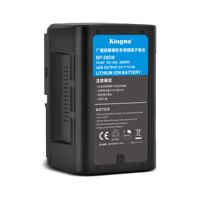 Kingma Professional High Capacity 20100mAh 285Wh V Mount V Lock Battery for Sony Camcorder Video Camera