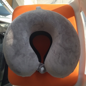 OEM U-Shape <b>Memory</b> <b>Foam</b> Travel Neck Pillow for Air Flight Plane Car Office & Home Sleeping-Comfortable Head Support - Product Image 1