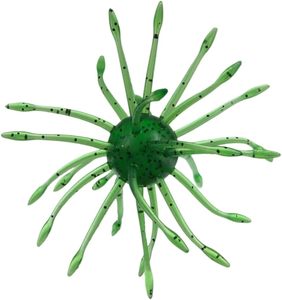 เห<span class=keywords><strong>ย</strong></span>ื่อปลอม TPE <span class=keywords><strong>ย</strong></span>ี่ห้อ HUNTHOUSE รุ่น Urchin ขนาด 95 มม. น้ำหนัก 6 กรัม แบบลอยน้ำ สำหรับตก<span class=keywords><strong>ปลา</strong></span>แบสปากใหญ่ ปากเล็ก ในน้ำจืด - Product Image 1