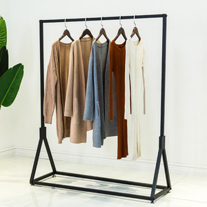 ملابس معدنية بسيطة من الحديد المطاوع ، مخزون أرفف للرجال والنساء من الأرض إلى الأرض - Product Image 6