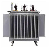 Transformateur de puissance immergé dans l'huile à enroulement en cuivre pur S11-M 500 kVA 10 kV 0,4 kV