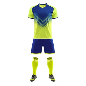 Kit completo per <span class=keywords><strong>squadra</strong></span> di alta qualità per sublimazione <span class=keywords><strong>maglia</strong></span> da <span class=keywords><strong>calcio</strong></span> - Product Image 1