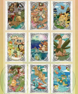 Cartes de collection <span class=keywords><strong>V</strong></span> Pokémon Polaroids Origin 3.0 Eif Baby Photo Tear Film Strip Jeu de cartes Jouets Cadeaux pour enfants - Product Image 2