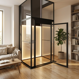 ลิฟต์บ้านขนาดเล็ก 3-12 เมตร แบบกำหนดเองได้ มาตรฐาน CE ISO สำหรับที่พักอาศัย - Product Image 4