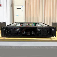 2X800W Profesyonel Güç Amplifikatörü, 2U Sınıf H (8/4-ohm Empedansı destekler), KTV, Açık Hava Partileri ve Sahneler için Uygundur.
