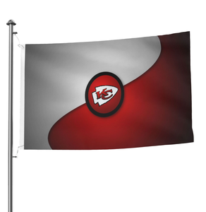 Yeni Tasarım Özel Toptan <span class=keywords><strong>Kansas</strong></span> City Temsilcisi Beyzbol Futbol Takımı <span class=keywords><strong>Kansas</strong></span> City Chiefs İç/Dış Mekan Sergileme Bayrağı - Product Image 6