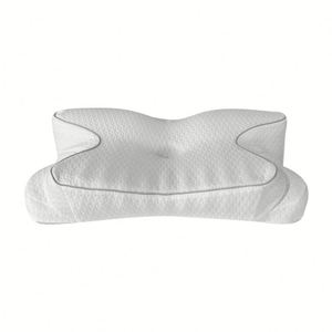 Almohada moderna y cómoda de espuma viscoelástica para el cuello, poliéster ecológico, cremallera de mariposa, bolsa con cremallera de 200TC, accesorio para dormir mejor - Product Image 3