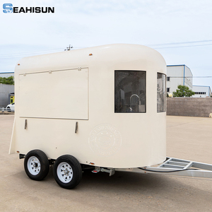 Thu nhỏ ngựa hộp carriag Trailer di động Thanh 4 NGỰA cổ ngỗng thực phẩm xe tải ngựa Trailer EU Stander - Product Image 6