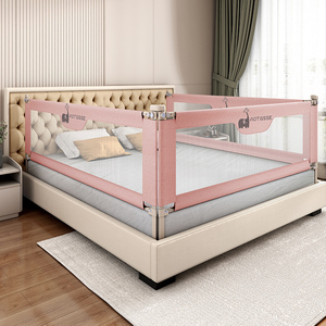 Dễ Dàng Cài Đặt 2M Twin Di Động Lan Can Giường Đường Sắt Bảo Vệ Trẻ Em Có Thể Gập Lại Bên Đường Sắt Bảo Vệ Giường An Toàn Đường Sắt - Product Image 5