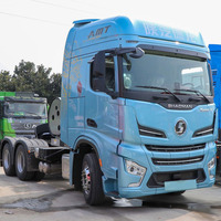 Nouveau Camion Tracteur Senior CNG Shacman X6000 6X4 10 Roues avec Retardateur - Prix Compétitif