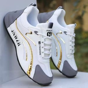 Nouvelles chaussures décontractées sportives légères à lacets avec empeigne en maille respirante, semelle épaisse, polyvalentes, adaptées à toutes les occasions - Product Image 2