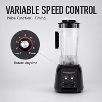 Lohas Commerciële Blender voor Keuken, Heavy Duty Elektrische Blender, Industriële Machine, Smoothie Maker, Voedselverwerker, Mixer, Molen