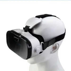 2022 OEM MRVRSHOK Metaverse özel Logo 3D VR oyun gözlük kutusu VR kulaklık uzaktan kumanda ile