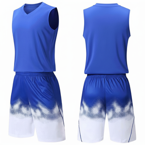 ชุดบาสเก็ตบอลสำหรับผู้ใหญ่ชุดบาสเก็ตบอลออกแบบได้ตามต้องการ - Product Image 1