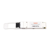 Module émetteur-récepteur optique QSFP+100G 20/40/80KM 1295~1310nm LWDM4 Dual LC pour centre de données/télécommunications/commutateur/routeur