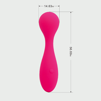 G-Punkt Leiser Vibrator Realistischer Dildo Kleiner Vibrationsmassager für Klitoris, Brustwarzen und Vagina