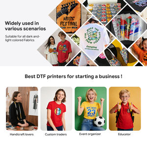 Imprimante de <span class=keywords><strong>transfert</strong></span> DTF A3 XP600 avec logiciel RINN, <span class=keywords><strong>plateforme</strong></span> chauffante sous vide sans séparation des couleurs, machine d'impression de t-shirts 330 mm - Product Image 6