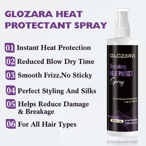 <span class=keywords><strong>Protecteur</strong></span> de <span class=keywords><strong>cheveux</strong></span> thermique à l'huile d'argan de marque privée <span class=keywords><strong>spray</strong></span> <span class=keywords><strong>protecteur</strong></span> de chaleur anti-frisottis brouillard soyeux brume de protection contre la chaleur - Product Image 4