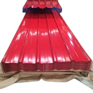 Fabrik Großhandel Dx52d Wellblech verzinkte Stahlbleche Dach platte farb beschichtete Wellblech platte für den Bau - Product Image 1