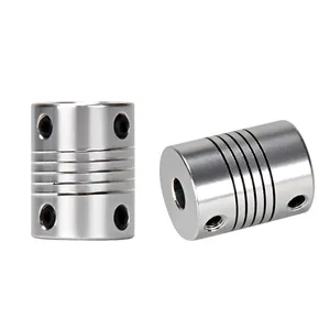 Quick Release Aluminium Motor Shaft Coupler D19L25 Flexibele Spline As Koppelingen