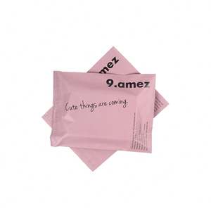 Custom Logo Printed Pink Eco-Friendly Waterproof Plastic Mailer <b>Bag</b> Poly Courier Delivery <b>Bag</b> for Apparel & Clothing - Product Image 1