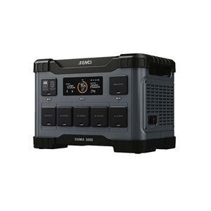 แบตเตอรี่สำรองไฟฟ้า Senci 200W 300W 500W 1000W 2400W 3000W ไร้สาย AC Type-c USB เครื่องกำเนิดไฟฟ้าพลังงานแสงอาทิตย์ สำหรับตั้งแคมป์กลางแจ้ง 2400,2000 วัตต์ - Product Image 4