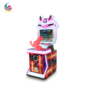 Machine d'arcade de jeu de course pour enfants à monnayeur avec structure métallique pour centres de jeux - Product Image 2