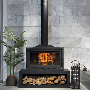Chimenea Moderna <span class=keywords><strong>de</strong></span> <span class=keywords><strong>Leña</strong></span> <span class=keywords><strong>de</strong></span> Acero, Estilo Decorativo, Fácil Instalación para Sala <span class=keywords><strong>de</strong></span> Estar, Villa, Casa <span class=keywords><strong>de</strong></span> Huéspedes, Calentador <span class=keywords><strong>de</strong></span> <span class=keywords><strong>Leña</strong></span> Interior - Product Image 5