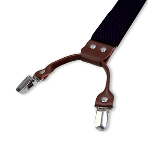 Yili de fábrica de 1,4 pulgadas de ancho 4 Control de Calidad Clips ajustable elástico para hombres de Clip en forma de Y a <span class=keywords><strong>tirantes</strong></span> - Product Image 4