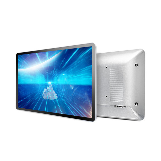 POFX Ultra Thin Aluminum Alloy Touch Monitor 10.1 13.3 15.6Inch Fully Sealed Back Cover HD Android Touch Screen Display