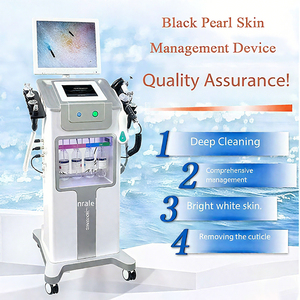 <span class=keywords><strong>Appareil</strong></span> complet de gestion de la peau de petite taille, jet d'<span class=keywords><strong>oxygène</strong></span> Hydra Black Pearl, nettoyeur facial pour salon de beauté, usage commercial - Product Image 6