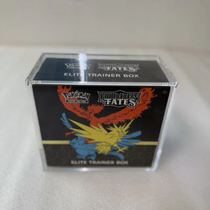 Pokemon Anti-UV Premium Manyetik Kapaklı Şeffaf Akrilik ETB Kart Koleksiyon Koruyucu Oyun Kutusu Akrilik Kılıflar - Product Image 6