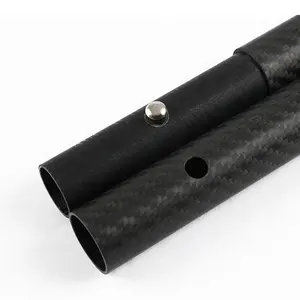 Professional Manufacturer Supplied Carbon Fiber Round Tube 3K Twill Plain Matte Gloss 20mm 30mm 50mm Carbon Fiber Tubing