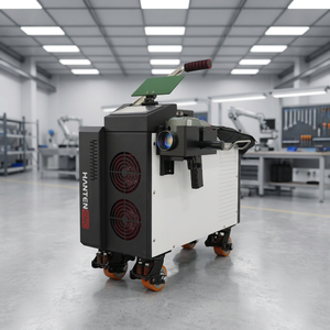 Machine de nettoyage au laser à impulsions haute puissance de 500 watts, professionnelle, pour le décapage de <span class=keywords><strong>peinture</strong></span> des pièces de carrosserie automobile - Product Image 1