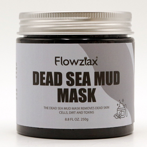 Crème de boue de la mer morte nettoie en profondeur les pores crème à l'argile pour le visage exfoliation blanchissante crème de boue hydratante <span class=keywords><strong>anti</strong></span>-points noirs - Product Image 3