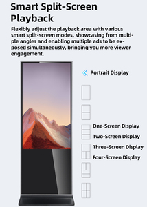 Pantalla Táctil Inteligente de 43 Pulgadas, Tótem Digital de Pie para Interiores, Señalización Digital Comercial, Cartel Publicitario LCD Android - Product Image 3