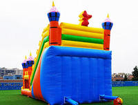 Château gonflable personnalisé LFT LFT-1 Mickey Mouse pour enfants, capacité de 50 personnes, portable