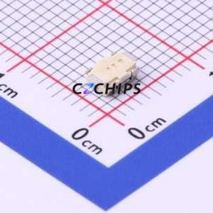 MPTFP1-V-T/R Tactile Switch SMD Switch Single Pole Single Throw Round Button 1.6N Vertical Mount - Product Image 2