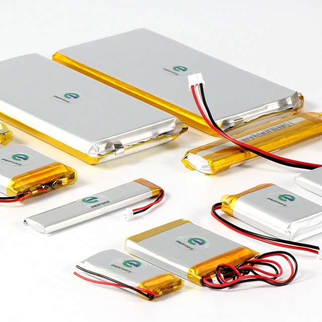 Enerforce 102240 Semi-solid State Battery 10*22*40 800mAh 3.7V 4.2V Max Charge 800 Cycles LiCoO2 Cathode -20~65 Operating
