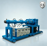 Machine d'extrusion à froid à barillet à broches pour caoutchouc EPDM SBR Silicone, extrudeuse de profilés pour la production de bandes d'étanchéité de portes et fenêtres